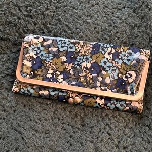 Liberty of London for Target - Floral Navy Blue Olive Wallet